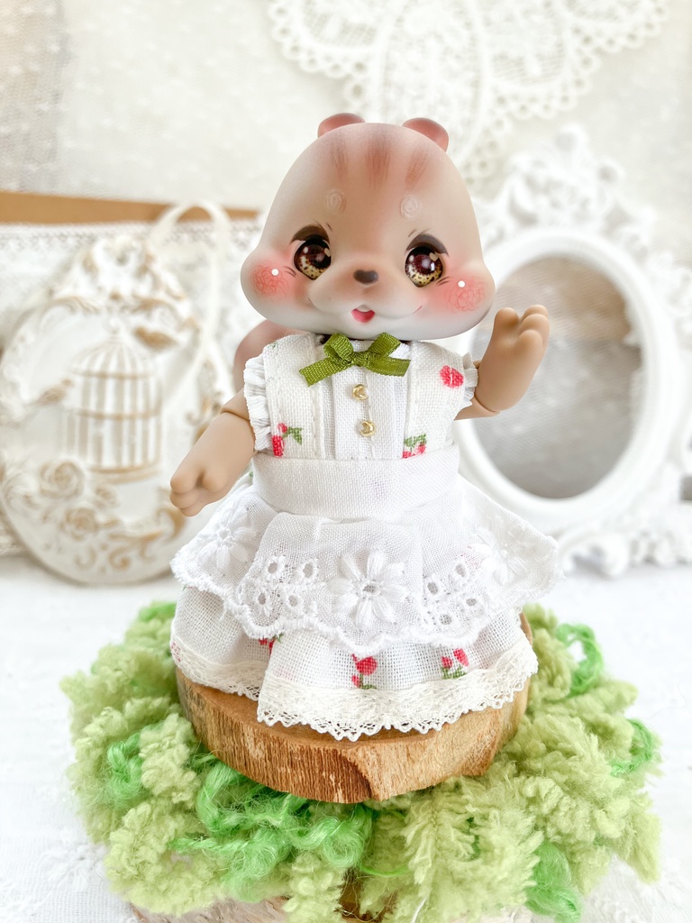 ピクニックワンピース(花柄)