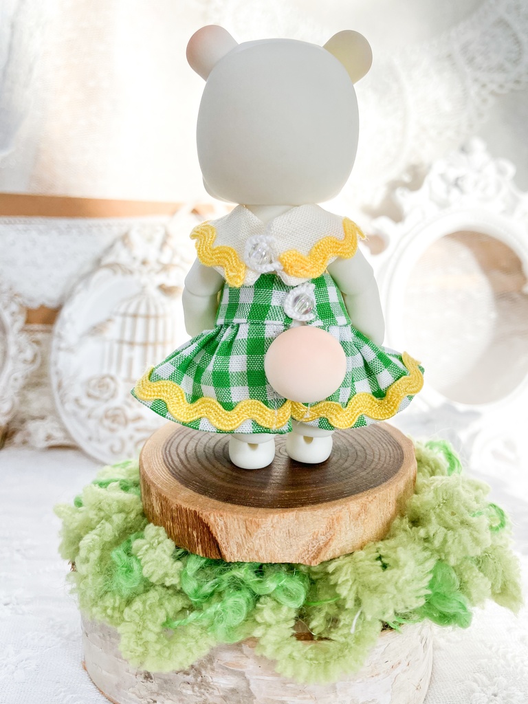 レトロポップチューリップワンピース