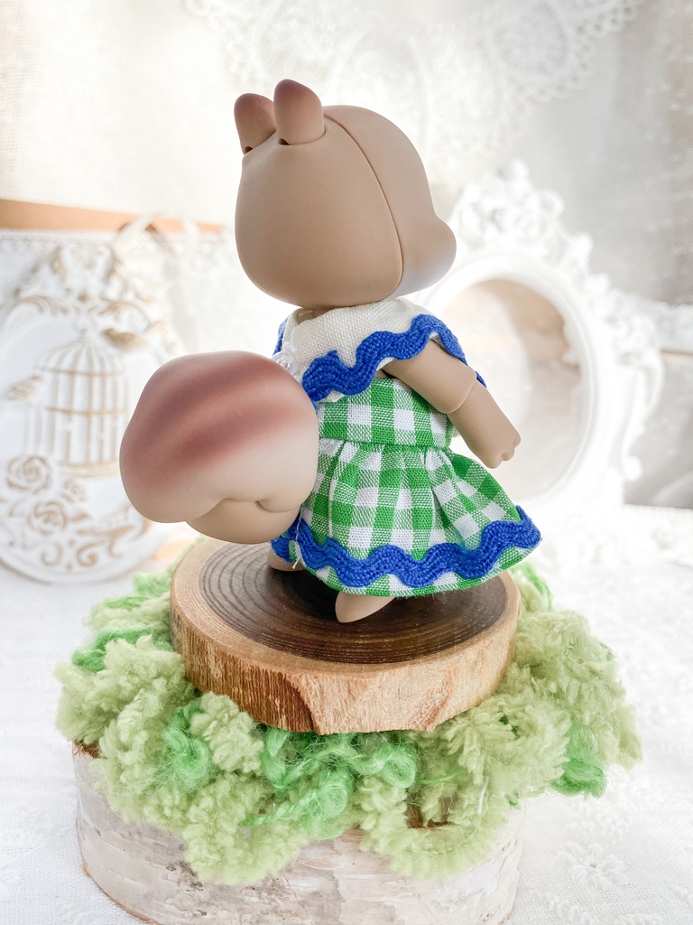 レトロポップチューリップワンピース