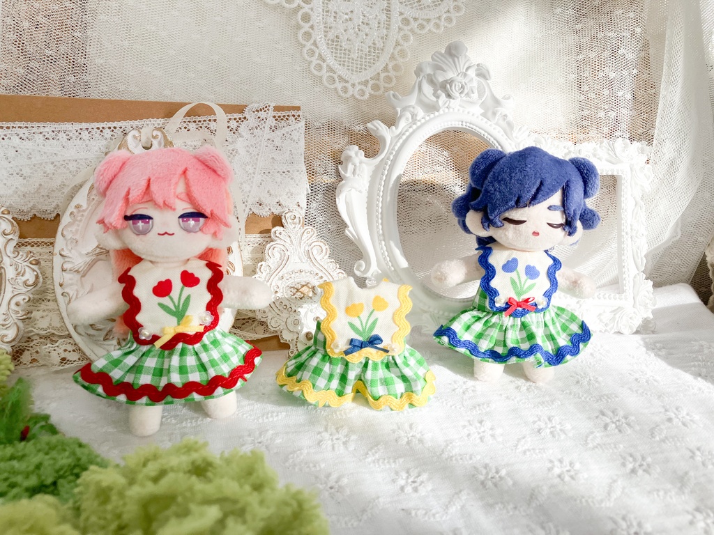 レトロポップチューリップワンピース