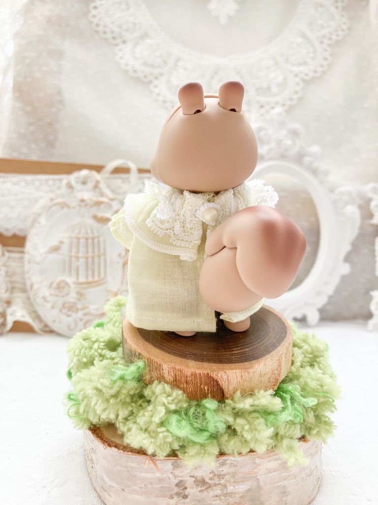 お星さまスモックワンピース