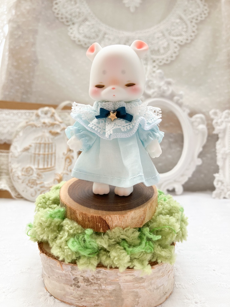 お星さまスモックワンピース