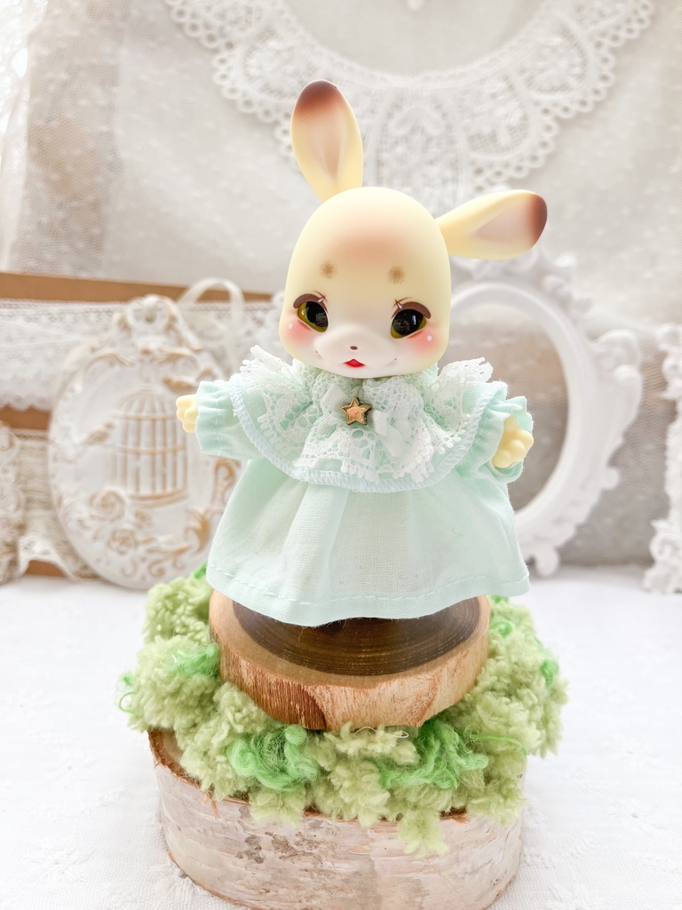 お星さまスモックワンピース