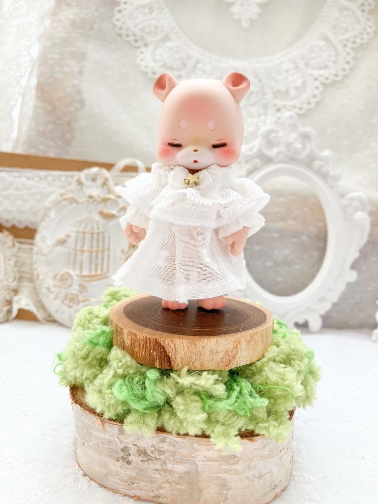 お星さまスモックワンピース