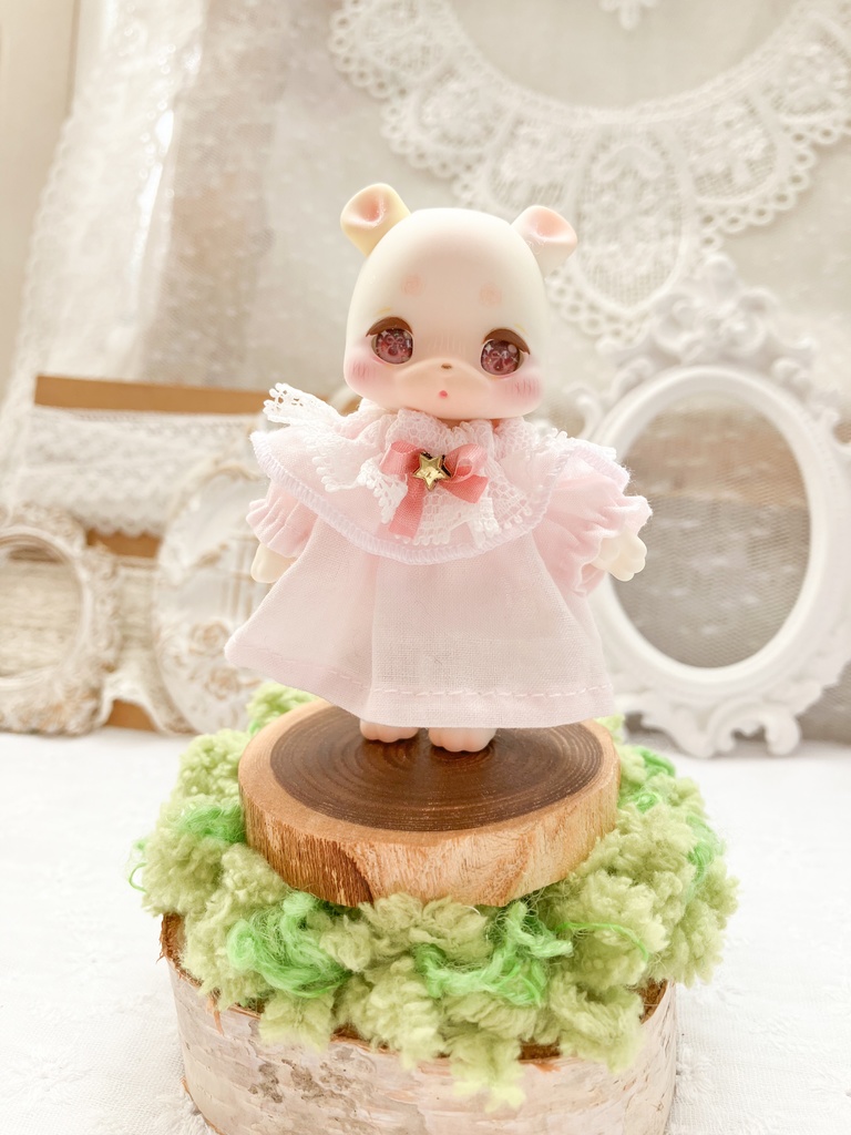 お星さまスモックワンピース