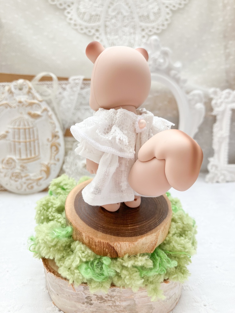 お星さまスモックワンピース