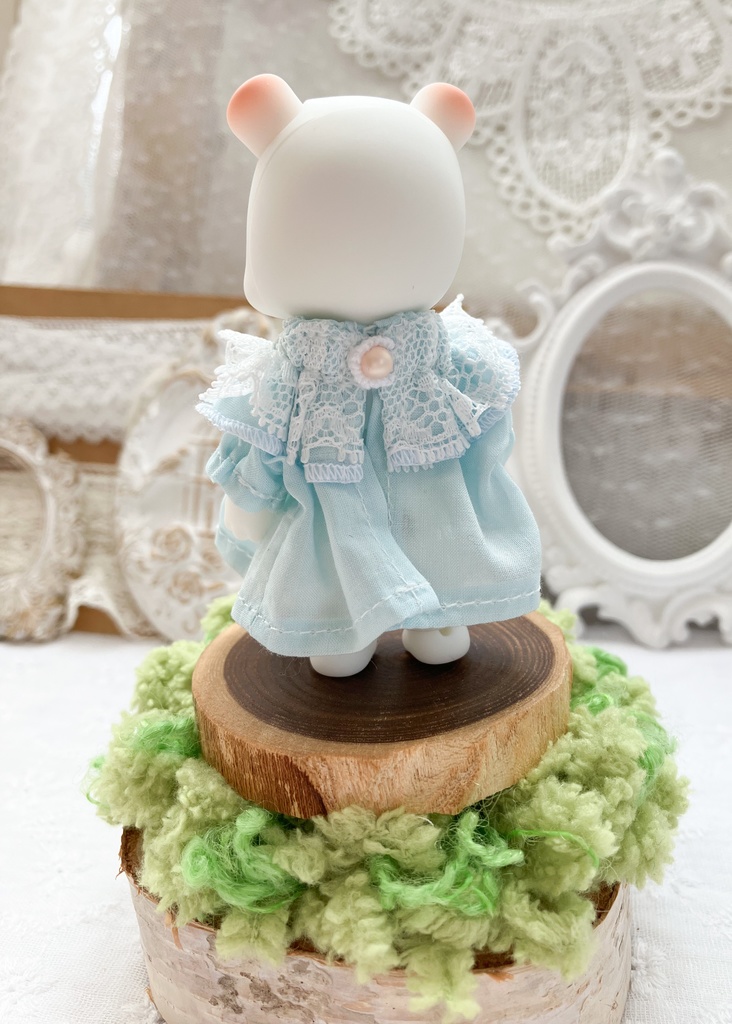 お星さまスモックワンピース