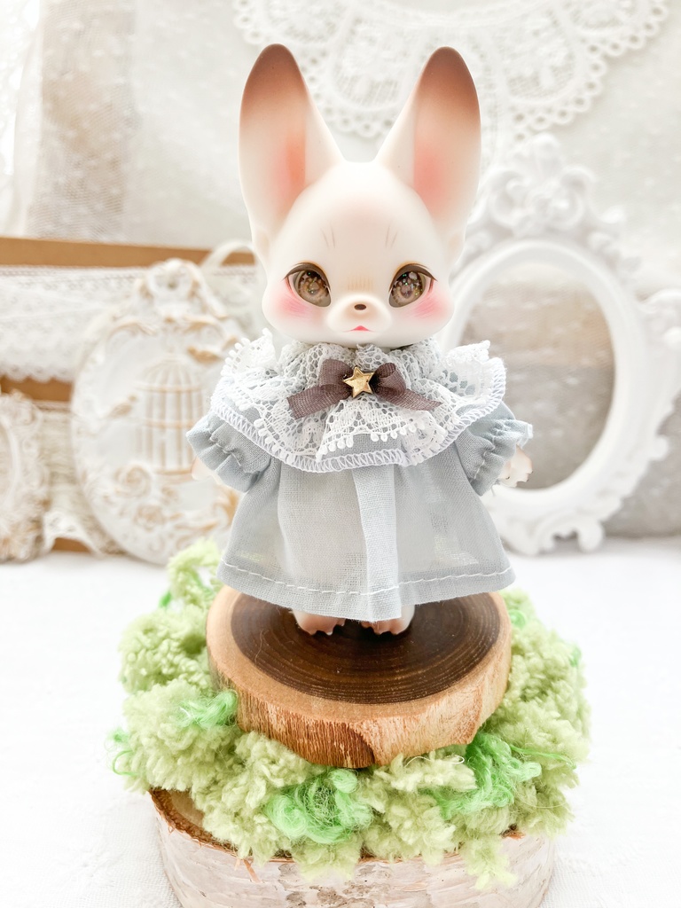 お星さまスモックワンピース