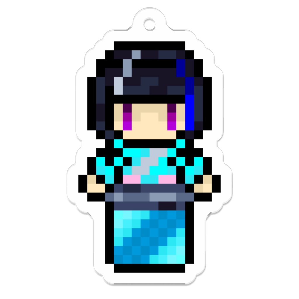 雪那(ドット)アクリルキーホルダー