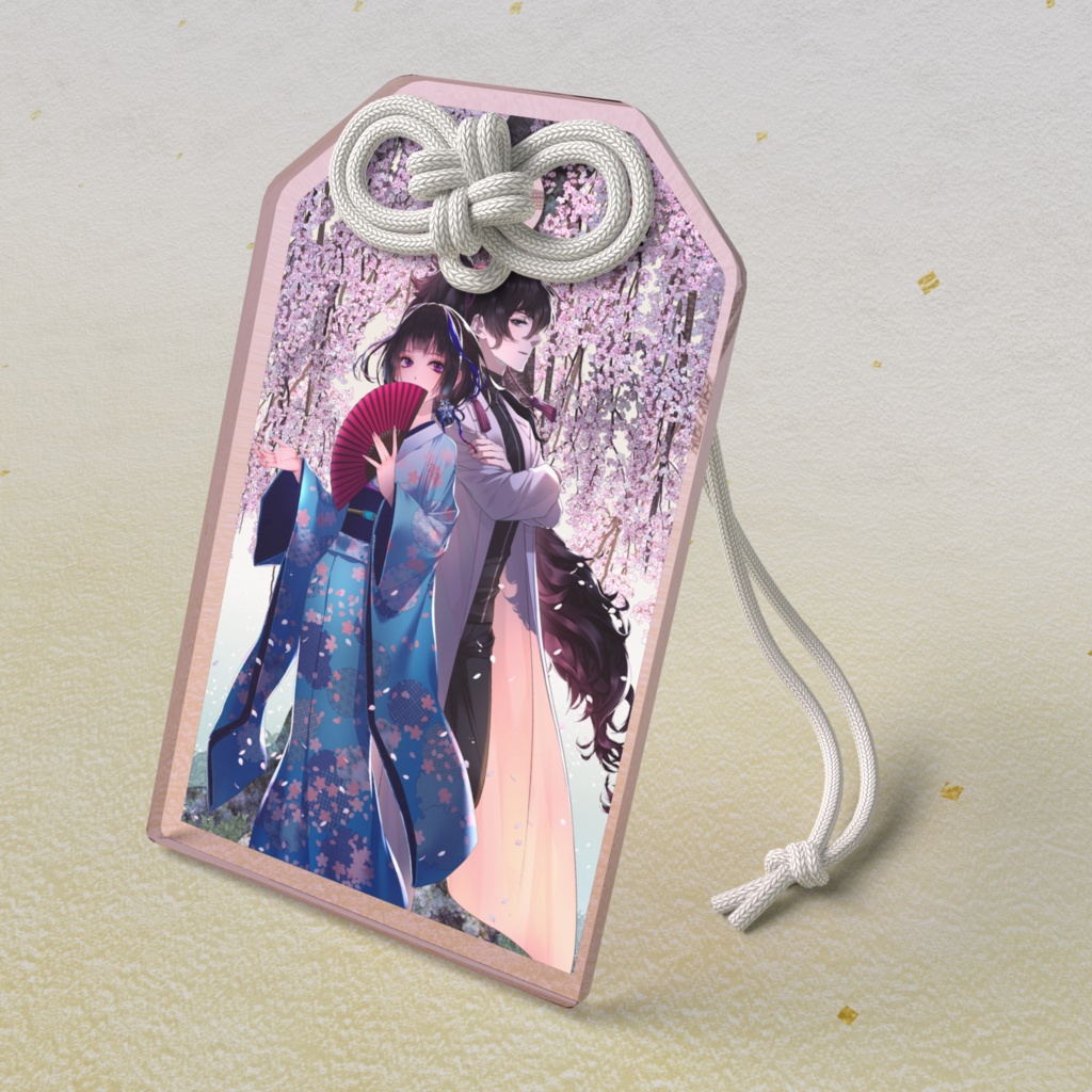 雪那&みおん アクリルお守り