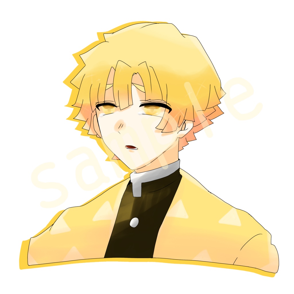 【我妻善逸】アクリルキーホルダー