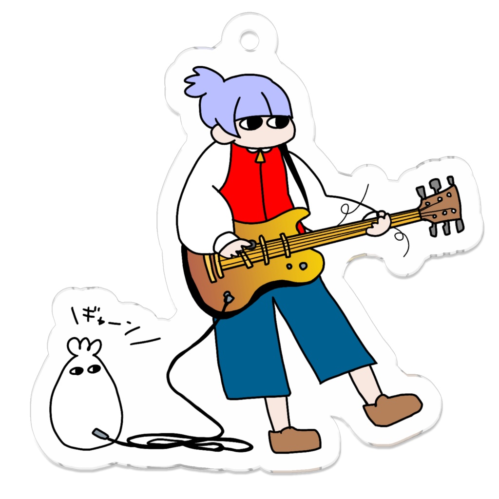 Aina.guitarキーホルダー