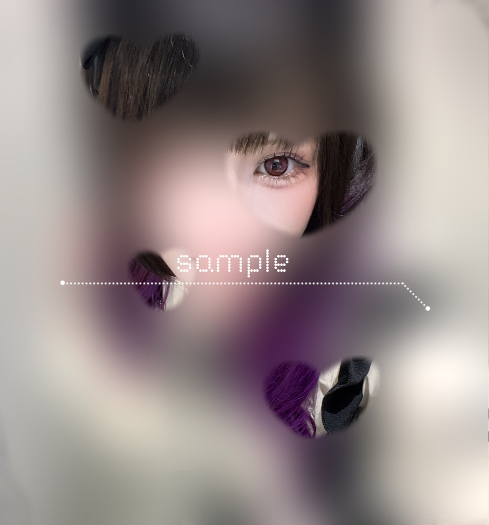 ˚*.꒰ 紫髪の自我チェキ♡ ꒱.*˚