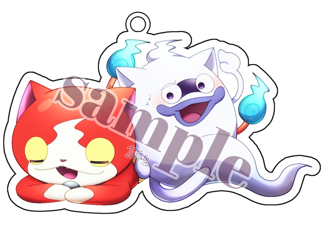 アクリルキーホルダー/ジバウィス(猫化)