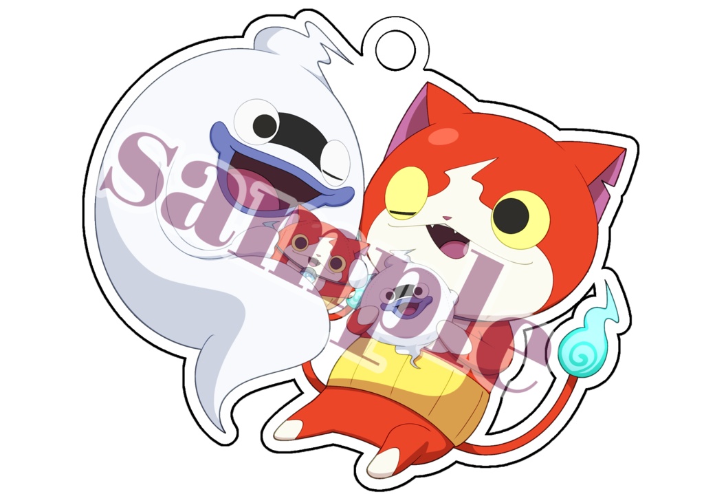 アクリルキーホルダー/ジバウィスパ（ぬいぐるみ）