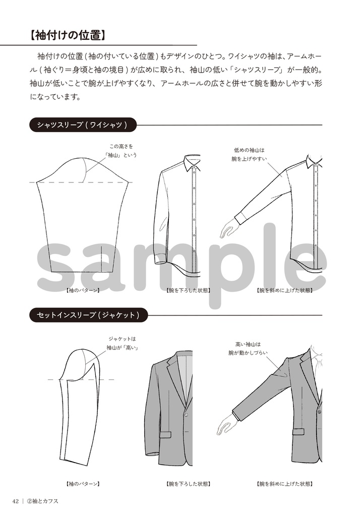 ワイシャツの描き方  4.ディティール編