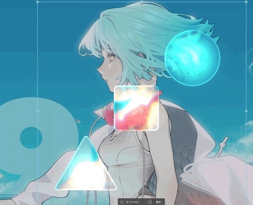 【CLIP STUDIO PAINT用オートアクション】ガラスフィルター