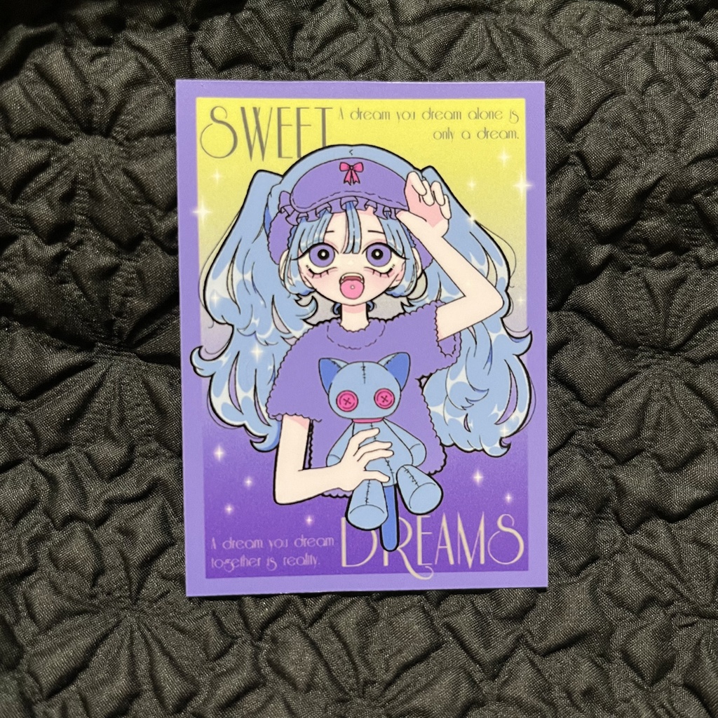 【ステッカー】パジャマちゃん