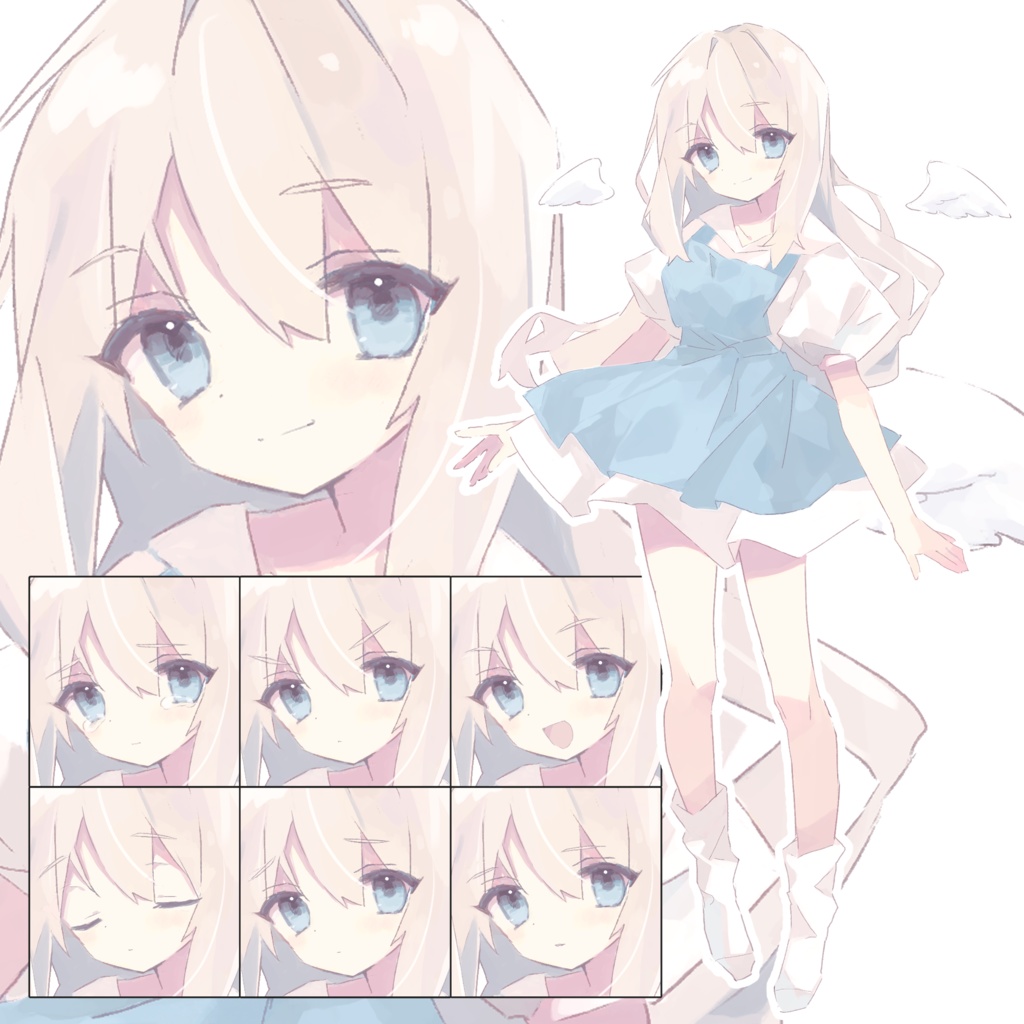 立ち絵素材 フリー素材［002］