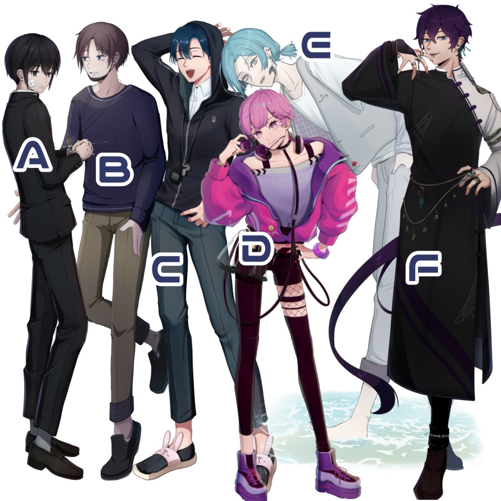 立ち絵 男性【セール中】