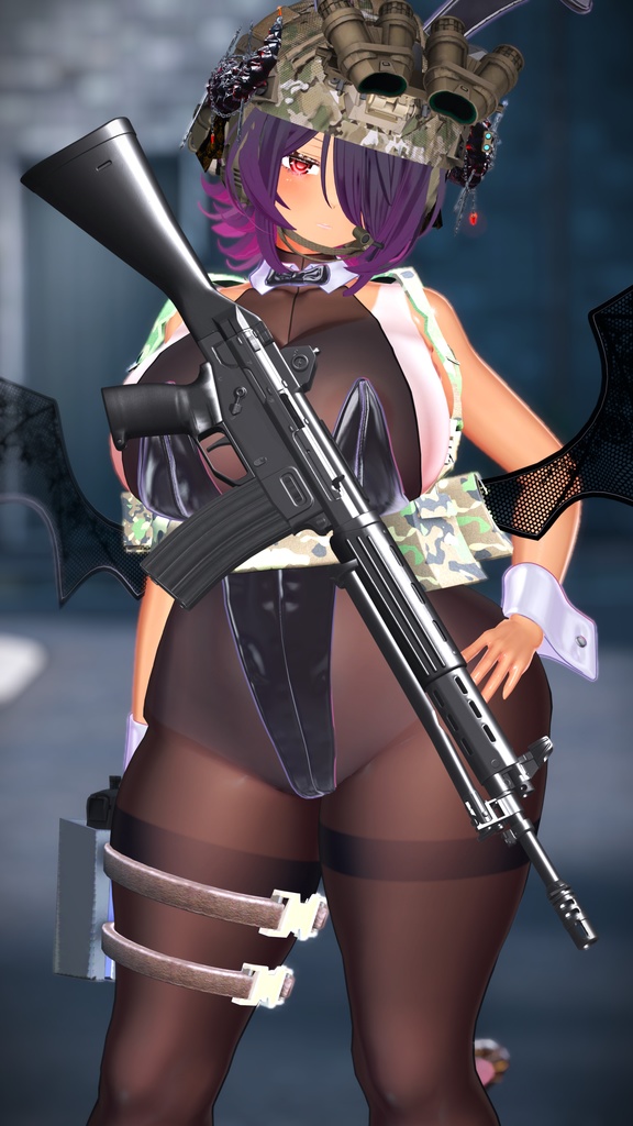 【ミルティナ対応 MA対応済み】アーマーリグ+レッグホルスター