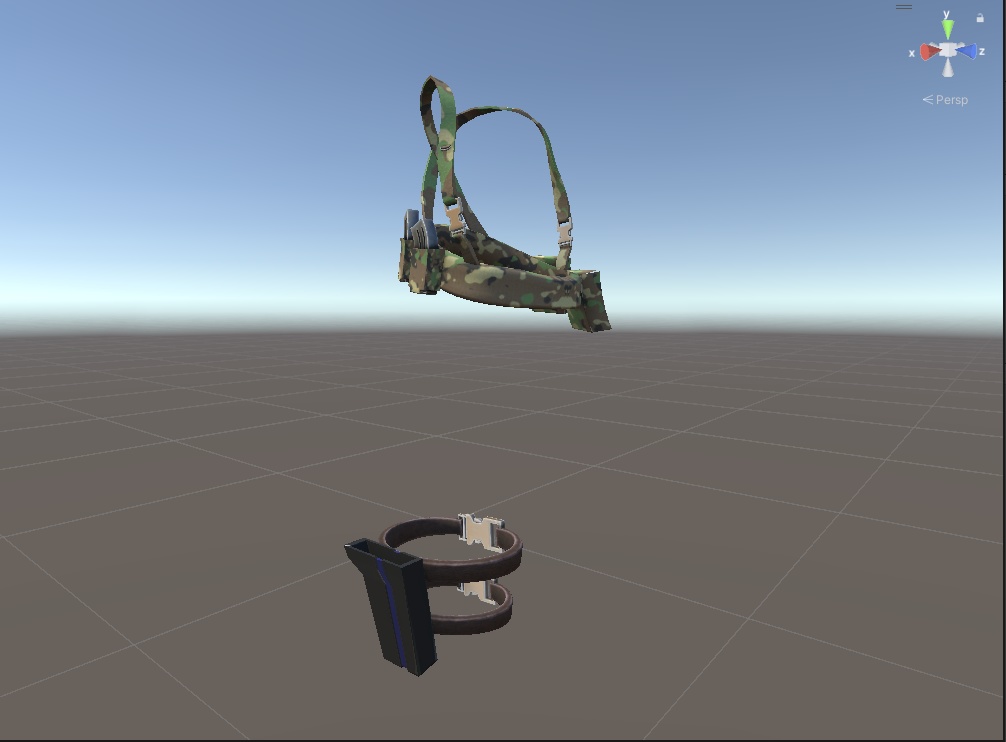 【ミルティナ対応 MA対応済み】アーマーリグ+レッグホルスター