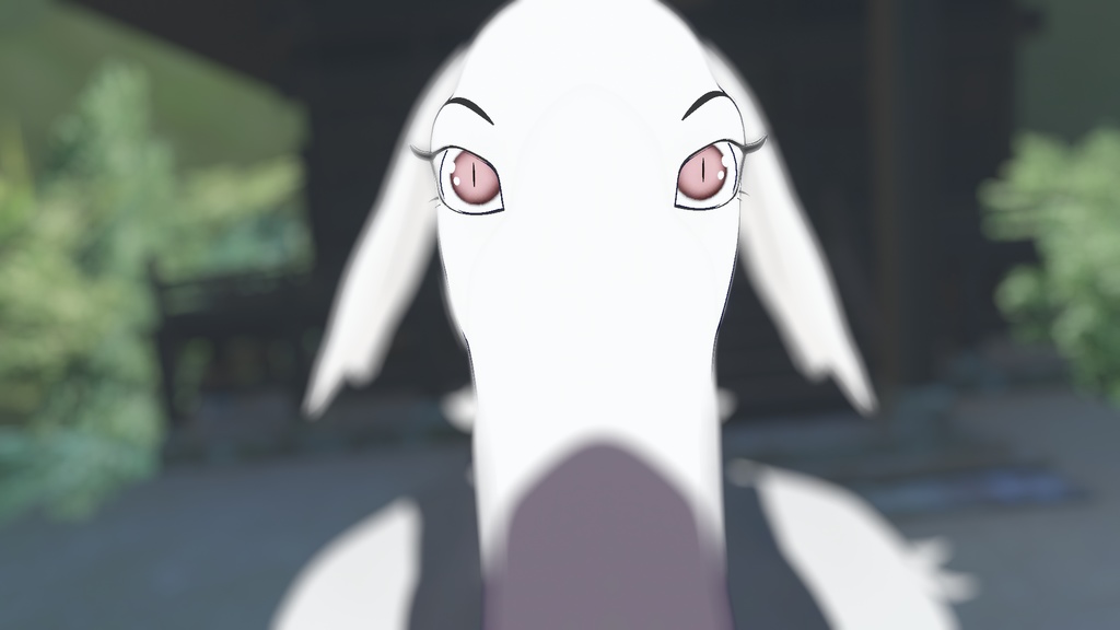 VRchat用メスケモアバター「零華~reika~」