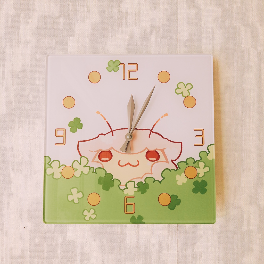 羊セミ壁掛け時計