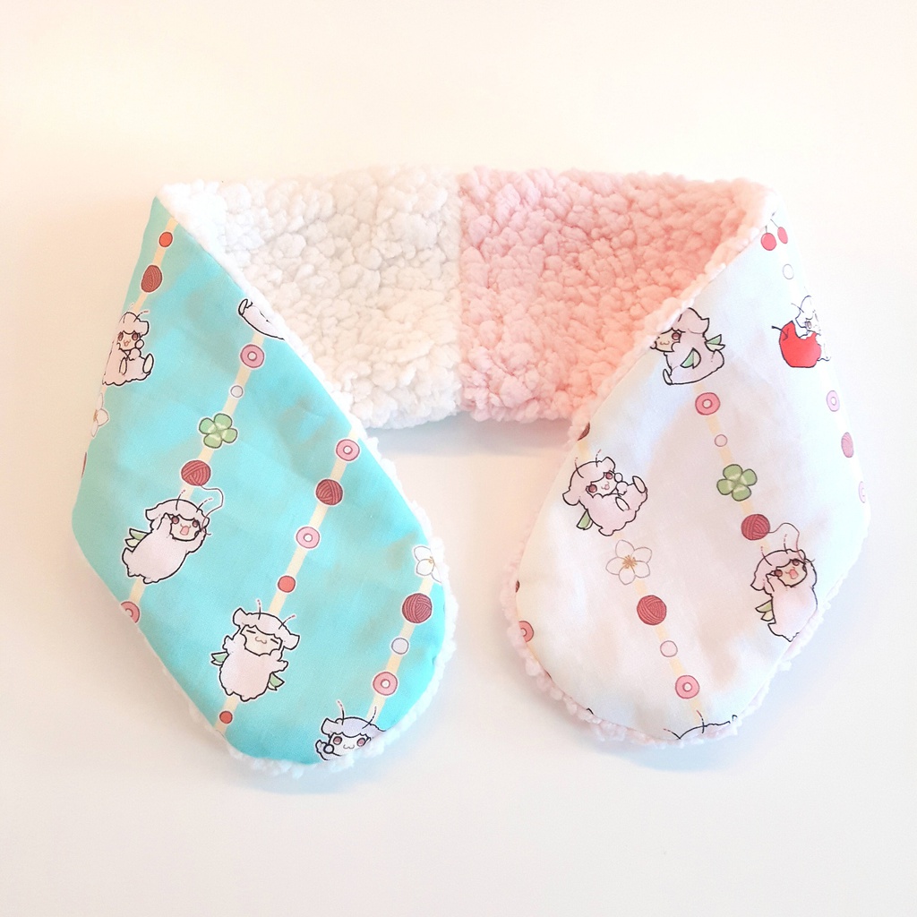 羊セミのリバーシブルティペット