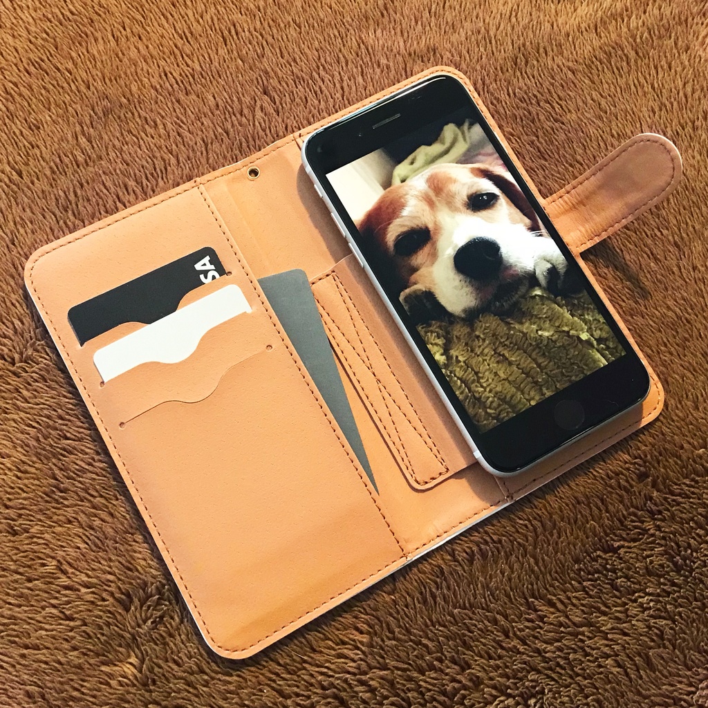 「カムカムwanco!」手帳型Androidケース