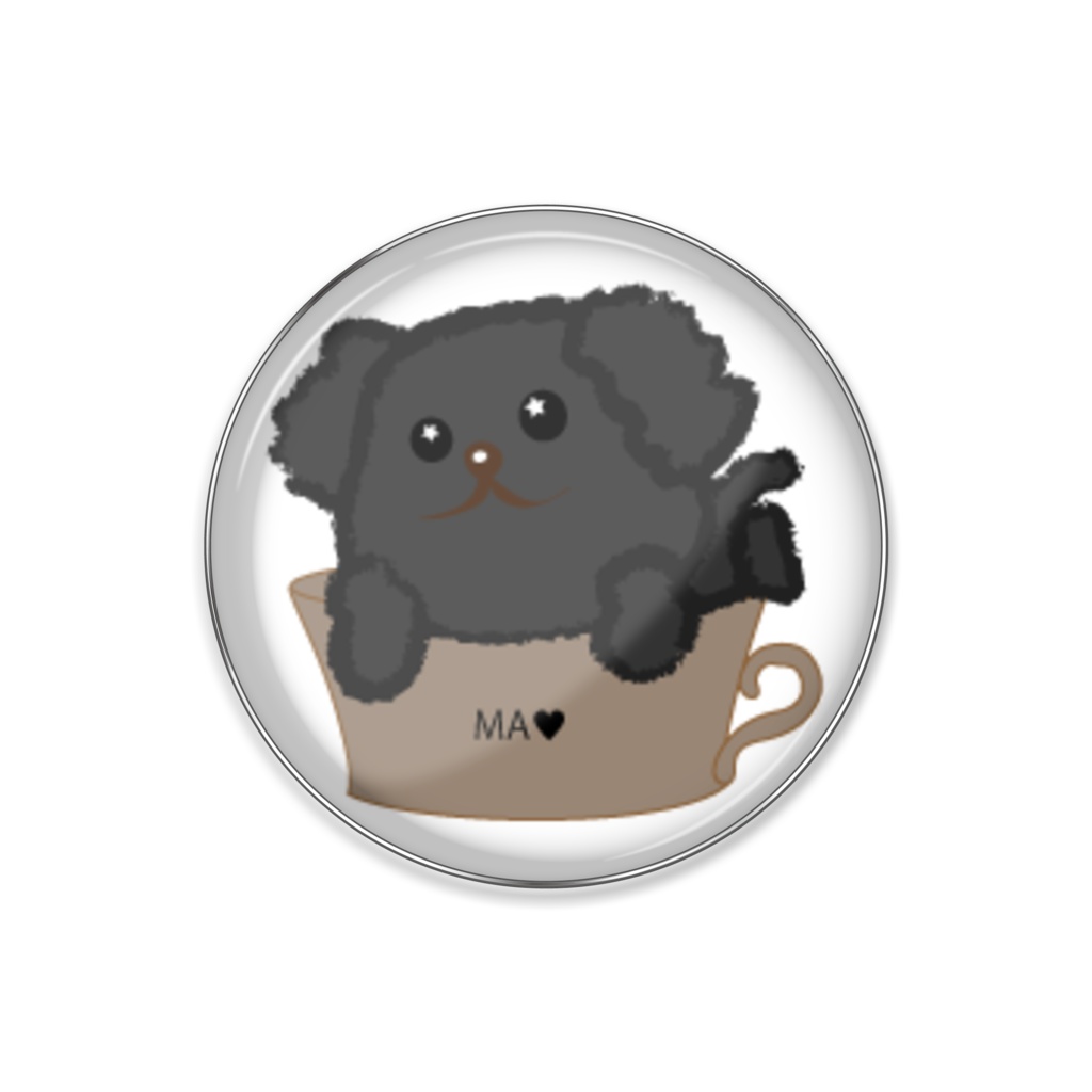 MAPOODLEピンバッジ