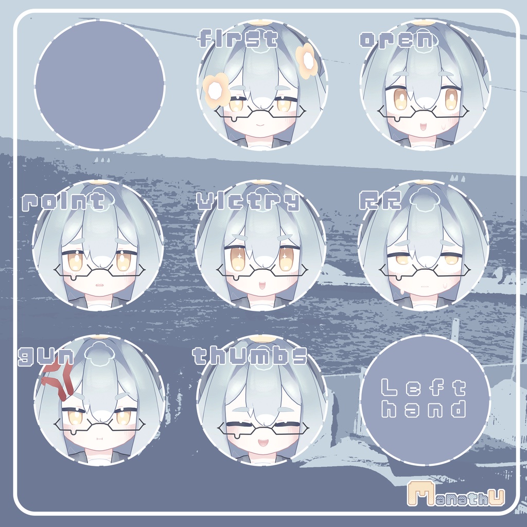 マナツ【オリジナル3Dモデル】