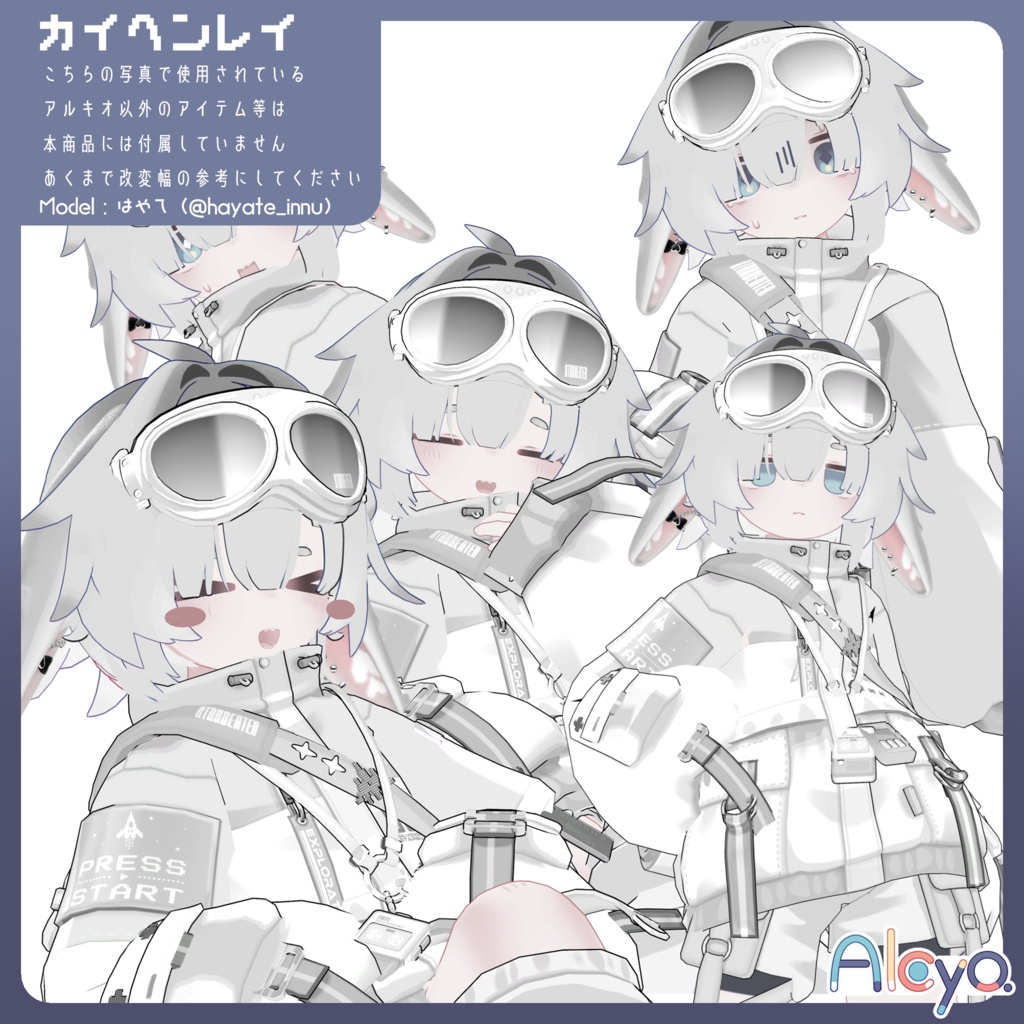 アルキオ【オリジナル3Dモデル】【10/10から】