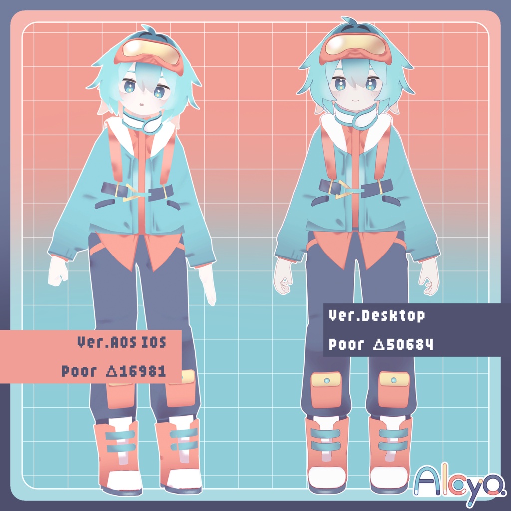 アルキオ【オリジナル3Dモデル】【10/10から】