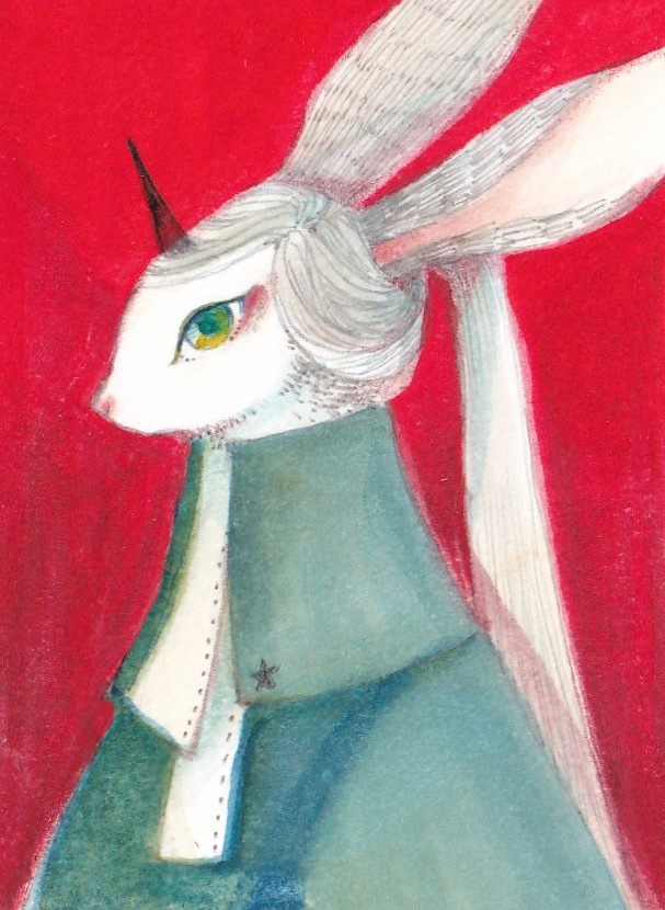 【イラスト原画】紅を一差し