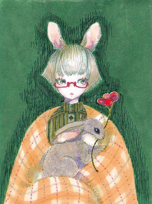 【イラスト原画】思わぬ一輪