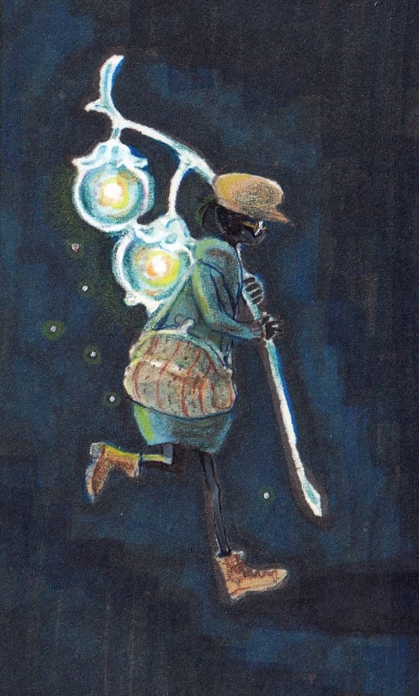 【原画】灯花を望む