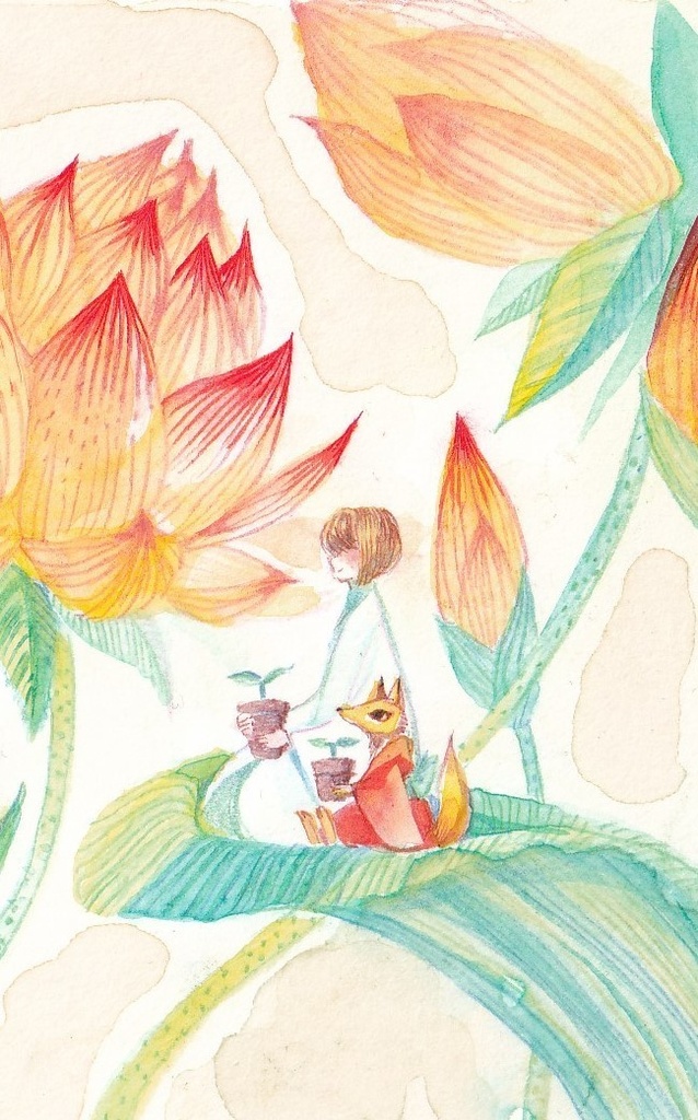 【原画】次世代抱えて