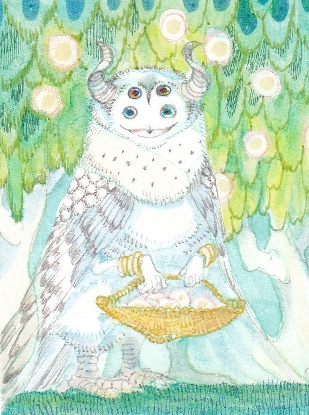 【原画】灯果収穫