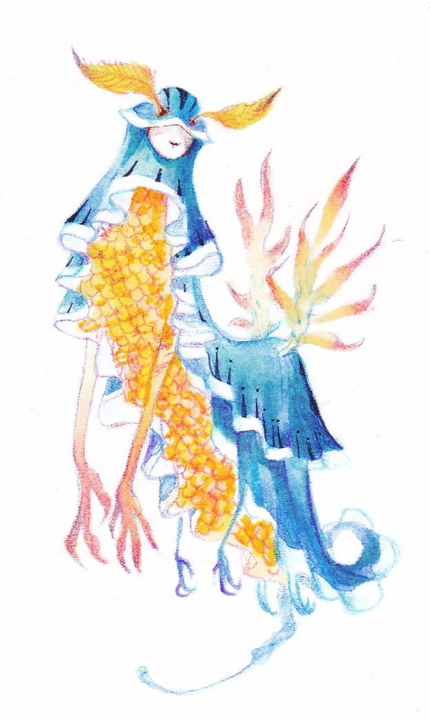 【原画】彼女の腹の内