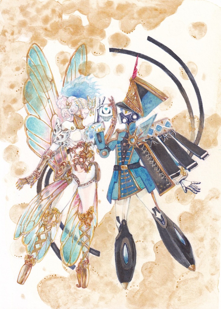【原画】髑髏に捧ぐ