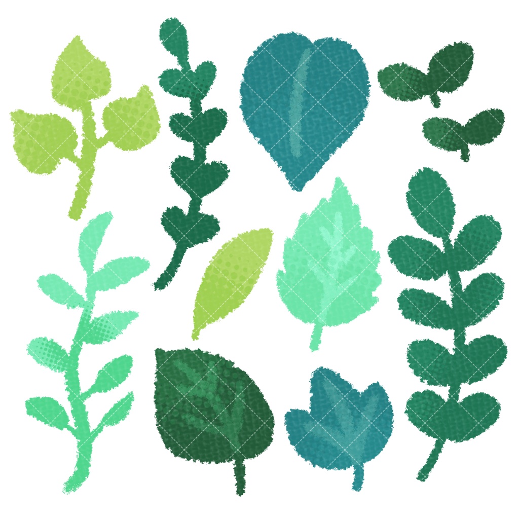 【無料/投げ銭】葉っぱ【10種類】