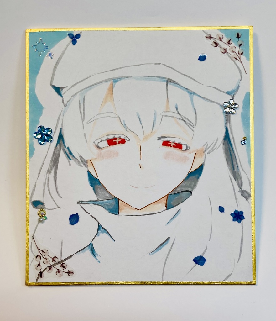 シル色紙