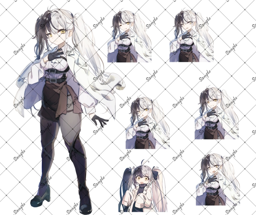 ツインテ博士の立ち絵