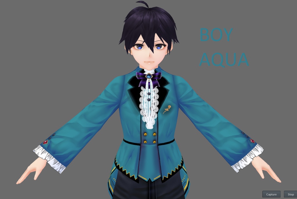 Traje de chico elegante