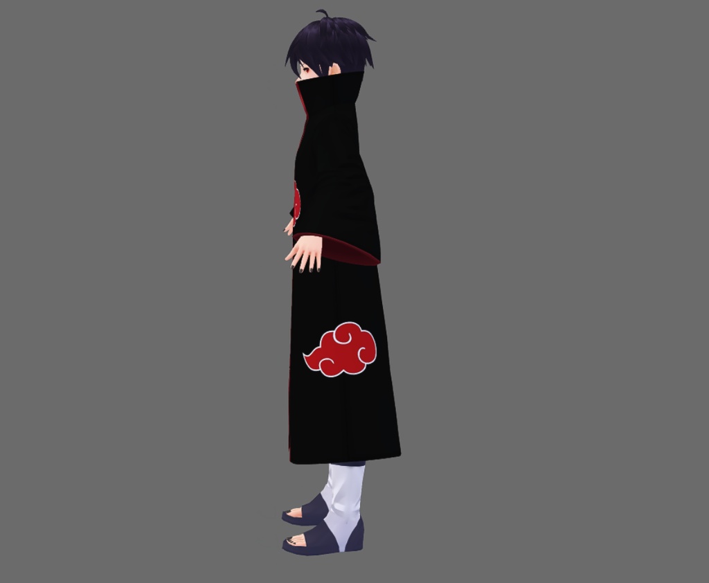 Vroid Itachi Akatsuki Cosplay