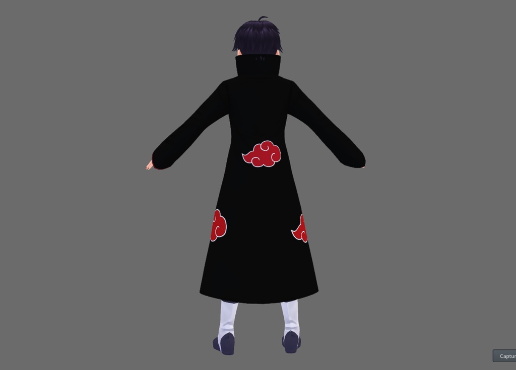 Vroid Itachi Akatsuki Cosplay