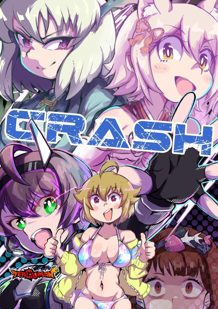 【ISF14新刊】CRASH　＆　かぼちゃ昴のアクリルスタンドキーホルダー