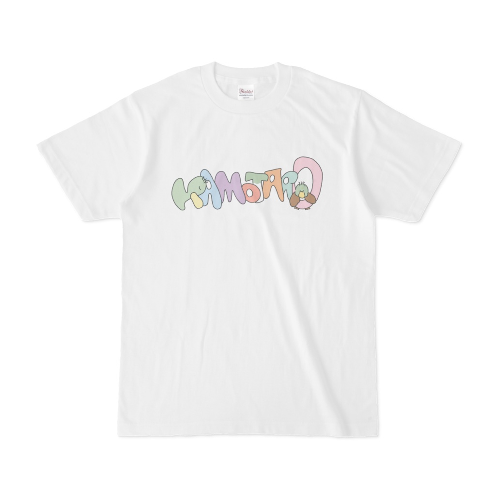 Tシャツ(白) 【ほんわかKAMOTARO】