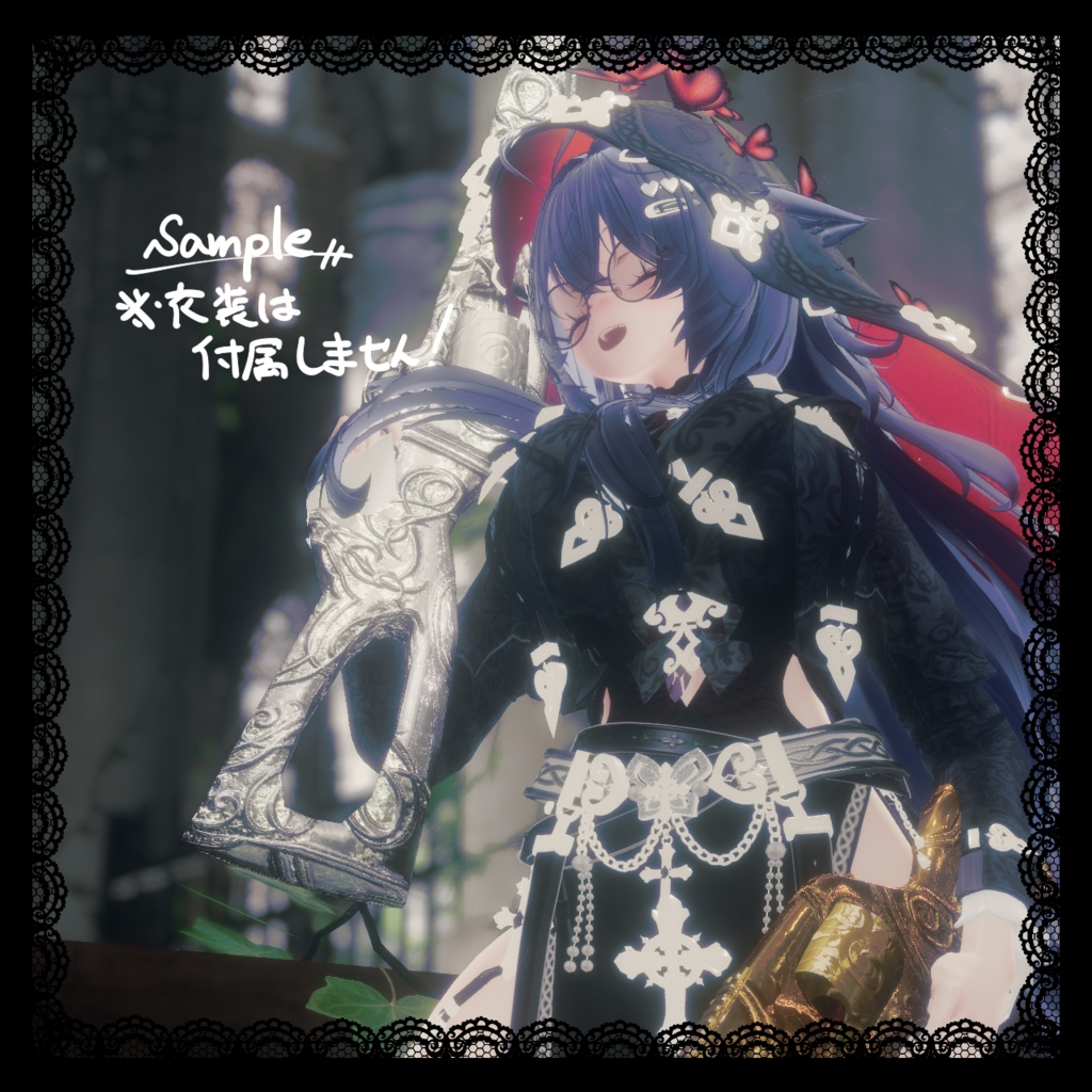 【20%OFF!】【オリジナル3Dモデル】双銃『Annelise&Michelle(射撃ギミック付き)』